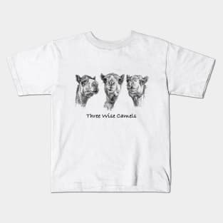 Three wise camels Kids T-Shirt